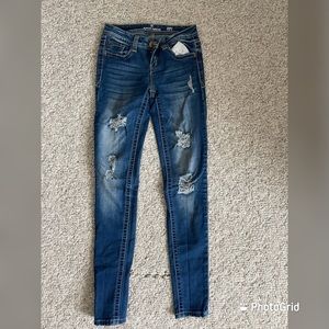 Almost Famous Ripped Skinny Jeans